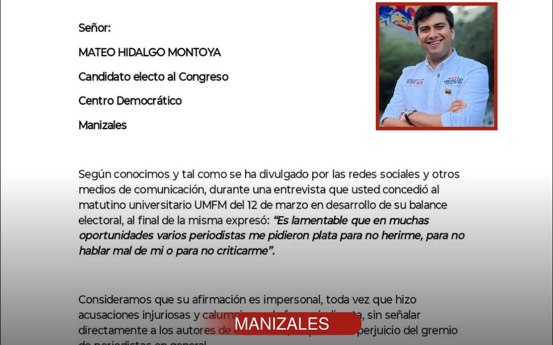 Crece presión: CIPEC exige a Mateo Hidalgo revelar los nombres de periodistas extorsionistas