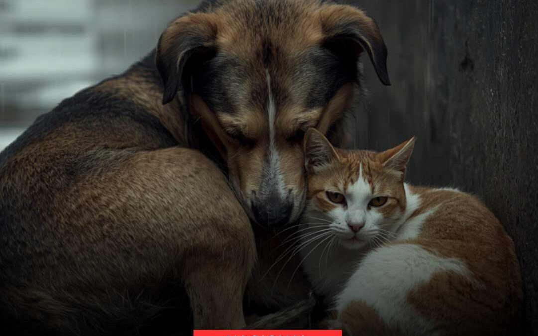 04 DE ABRIL DÍA DE LOS ANIMALES CALLEJEROS: LA DURA BATALLA POR SOBREVIVIR EN LA CALLE HASTA QUE LA ENFERMEDAD Y LA SOLEDAD LOS APAGA.