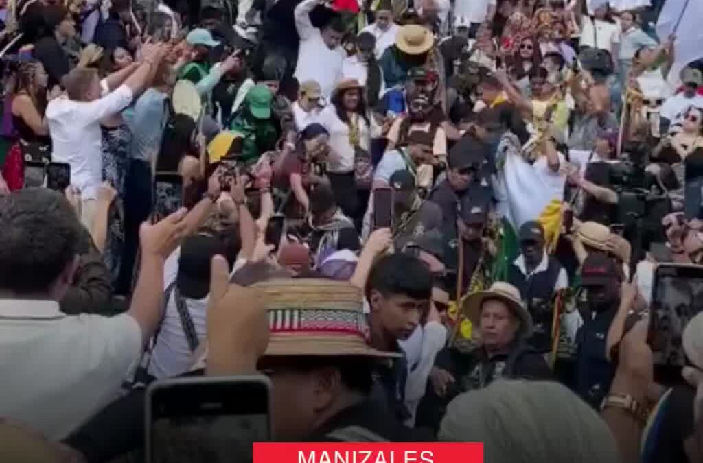 ASI FUE RECIBIDA LA SENADORA AIDA QUILCUÉ EN CHIPRE EN SU GIRA POR CALDAS.
